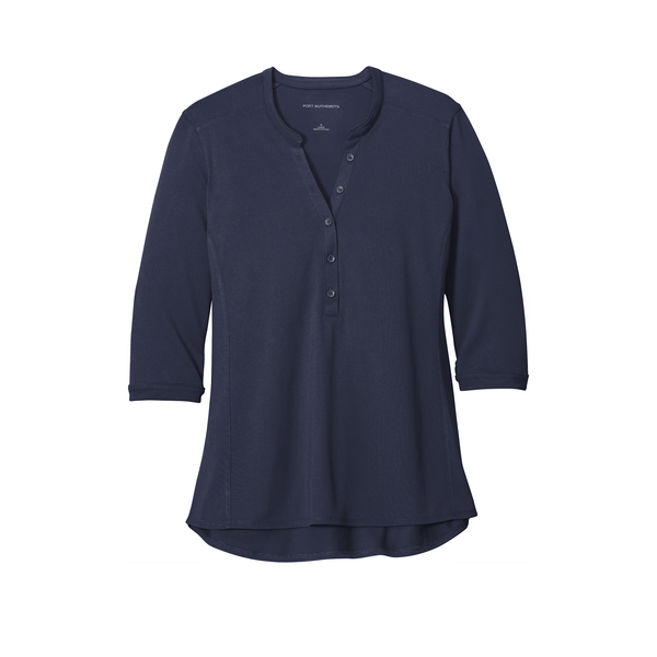 Port Authority® UV Choice Pique Ladies' Henley
