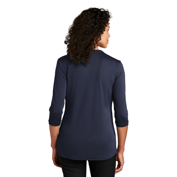 Port Authority® UV Choice Pique Ladies' Henley