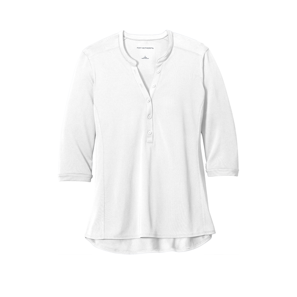 Port Authority® UV Choice Pique Ladies' Henley