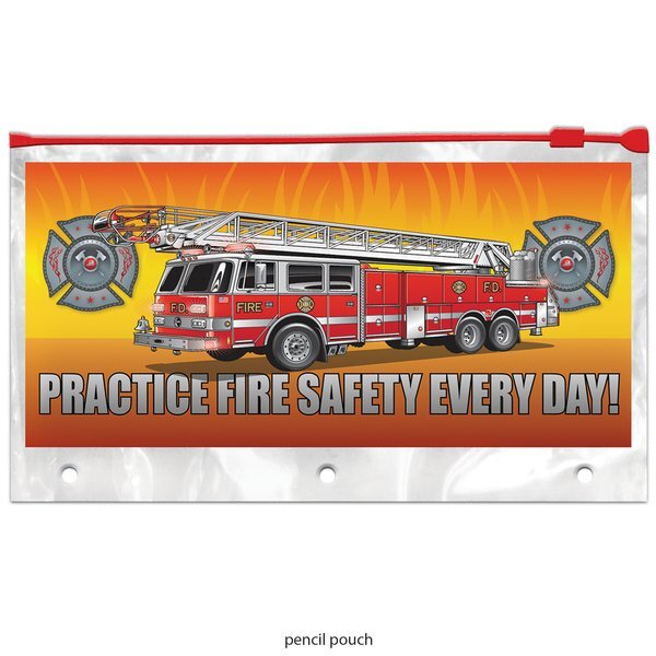 Practice Fire Safety Every Day Fire Truck School Kit, Stock