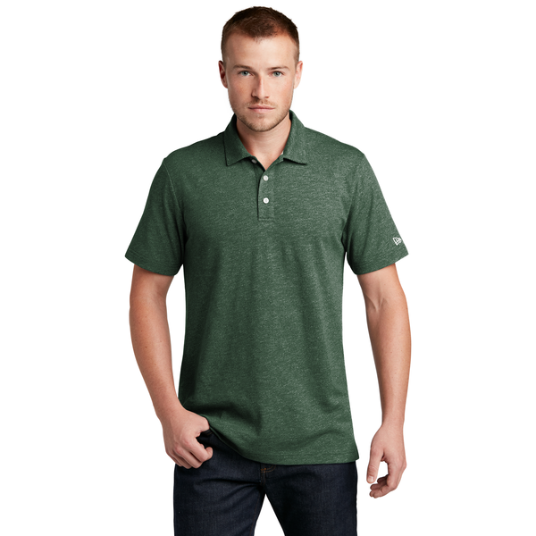 New Era® Slub Twist Men's Polo