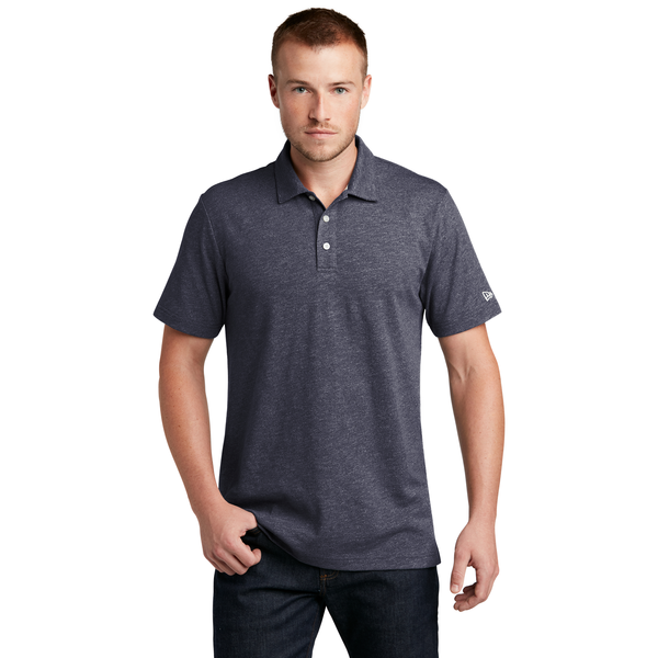 New Era® Slub Twist Men's Polo