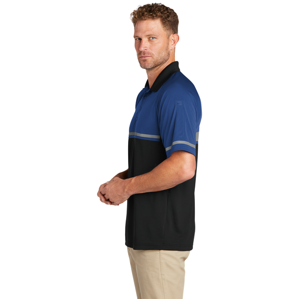 CornerStone® Select Lightweight Snag-Proof Enhanced Visibility Polyester Men's Polo