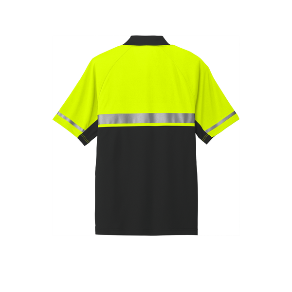 CornerStone® Select Lightweight Snag-Proof Enhanced Visibility Polyester Men's Polo