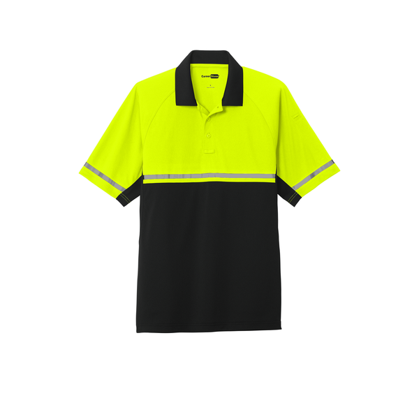 CornerStone® Select Lightweight Snag-Proof Enhanced Visibility Polyester Men's Polo