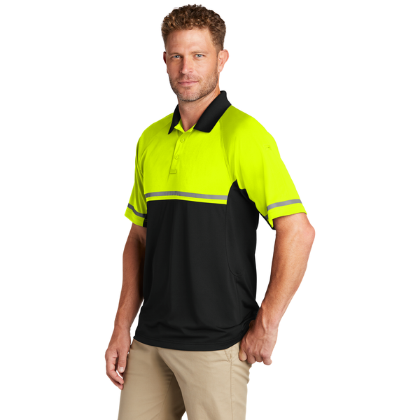 CornerStone® Select Lightweight Snag-Proof Enhanced Visibility Polyester Men's Polo