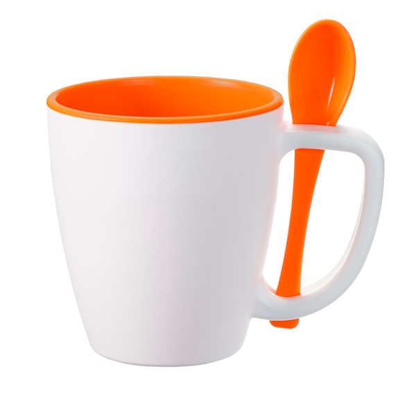 Stir'N Sip Mug™ w/ Spoon, 16oz.