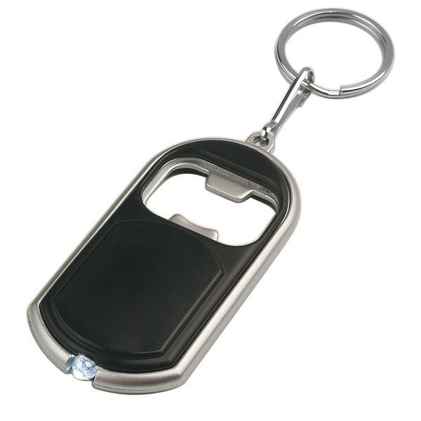 Bottle Opener Key Chain with LED Light
