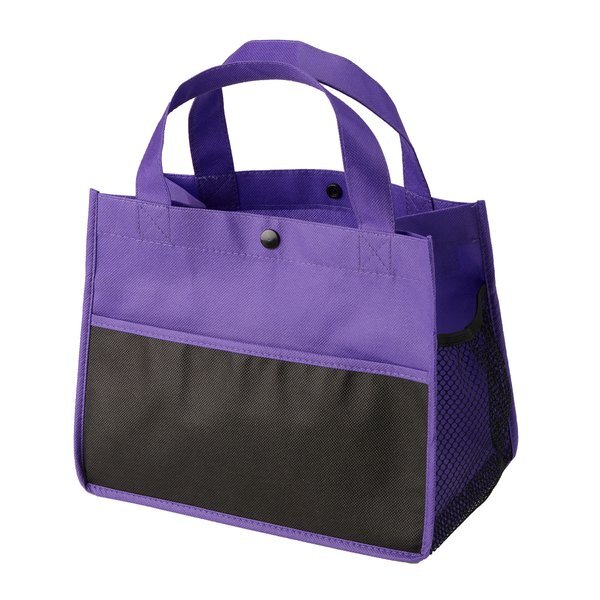 Mini Snap Non-Woven Lunch Tote