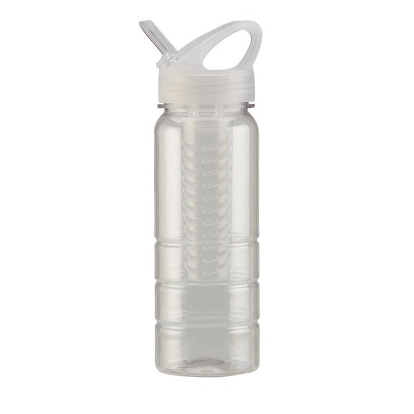 PolySure Ridge Bottle with Fruit Infuser, 25 oz.