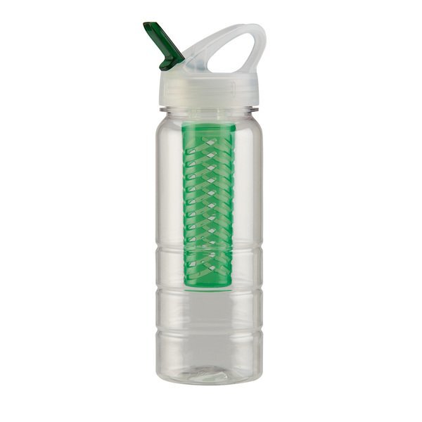 PolySure Ridge Bottle with Fruit Infuser, 25 oz.