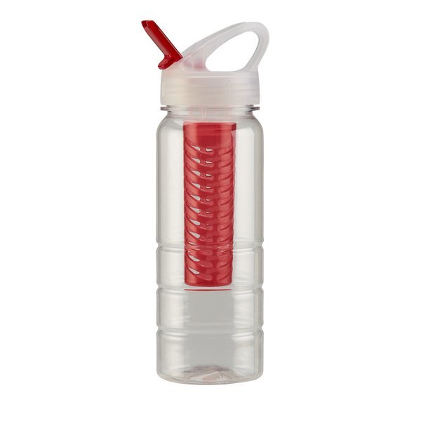 PolySure Ridge Bottle with Fruit Infuser, 25 oz.