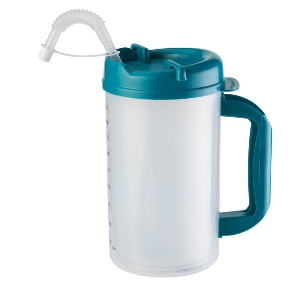 Medical Mug w/ Bendable Straw, 32 oz.