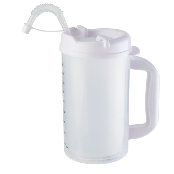 Medical Mug w/ Bendable Straw, 32 oz.