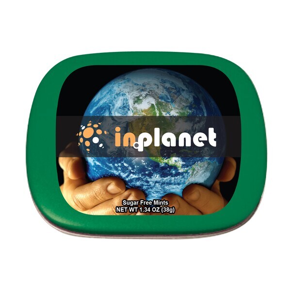 Sugar Free Mints in a Hinged Tin, 1.34oz.