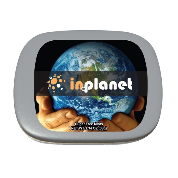 Sugar Free Mints in a Hinged Tin, 1.34oz.