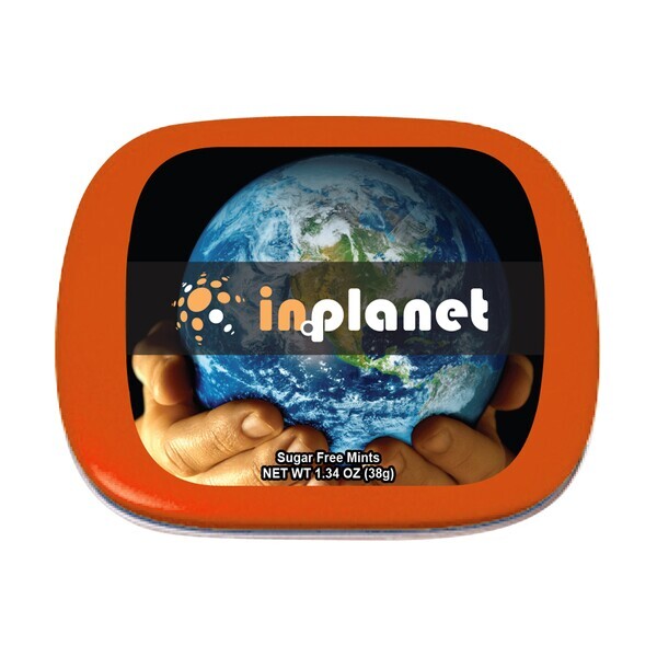 Sugar Free Mints in a Hinged Tin, 1.34oz.