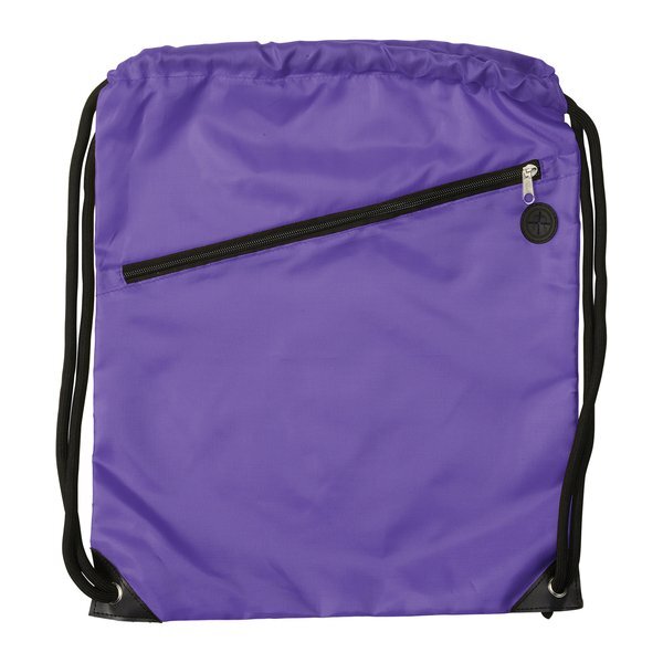 Prevail Drawstring Backpack W/ Earbud Port