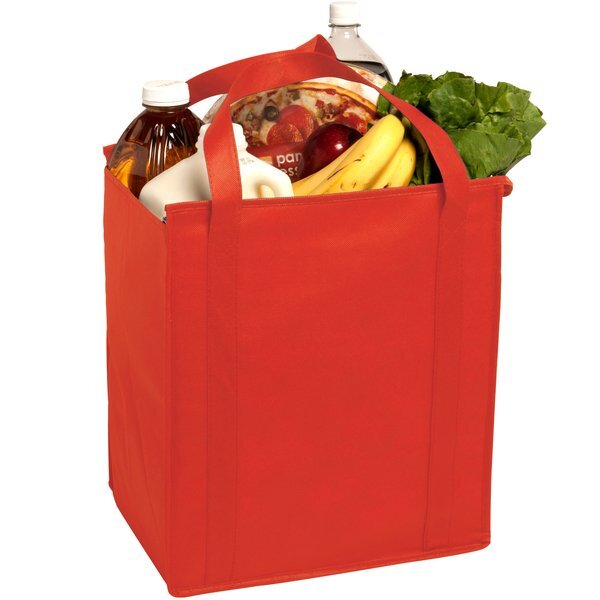 Insulated Large Non-Woven Grocery Tote