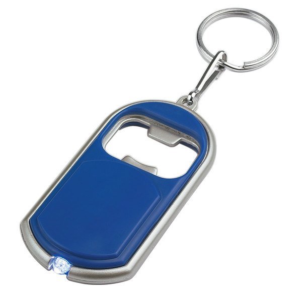Bottle Opener Key Chain with LED Light