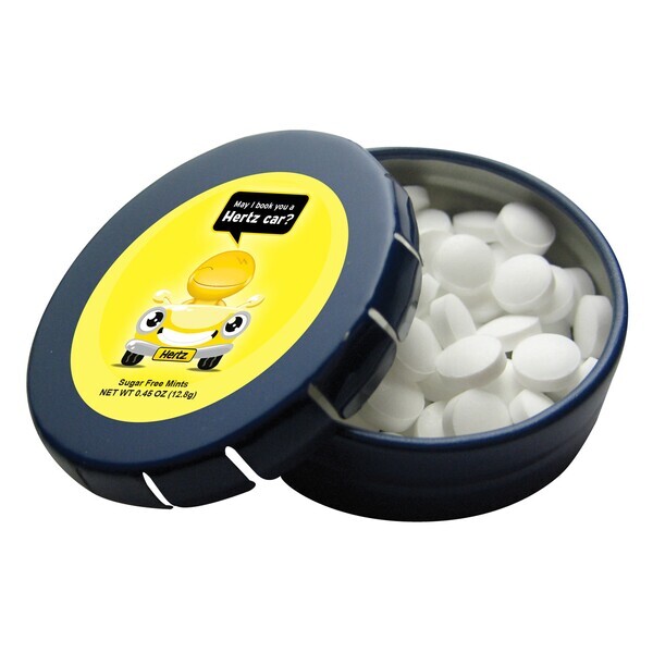 Sugar Free Mints in Klick Tin, .45oz.