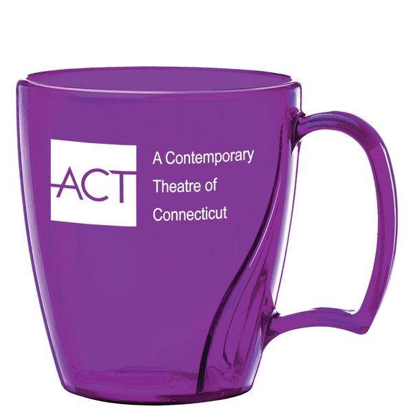 Arrondi™ Acrylic Desk Mug, 14oz.