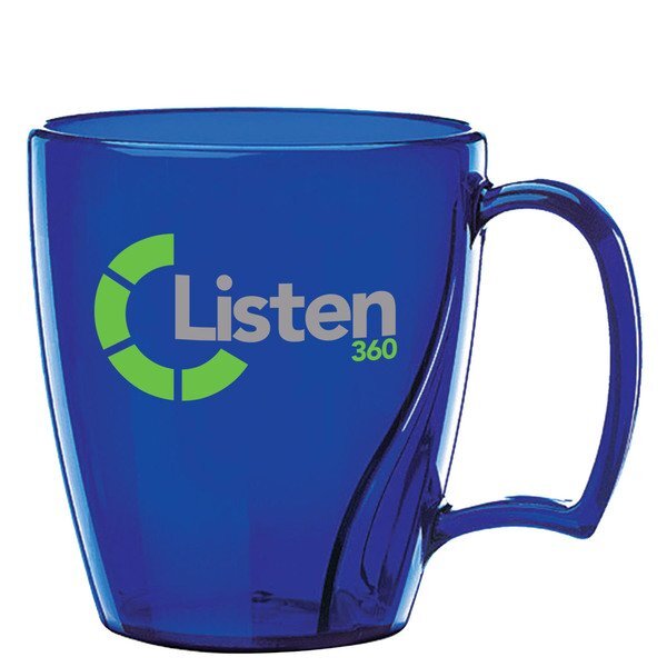 Arrondi™ Acrylic Desk Mug, 14oz.