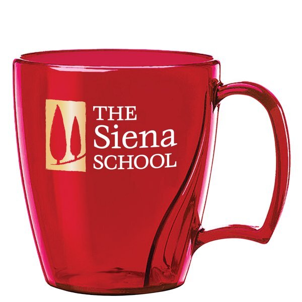 Arrondi™ Acrylic Desk Mug, 14oz.