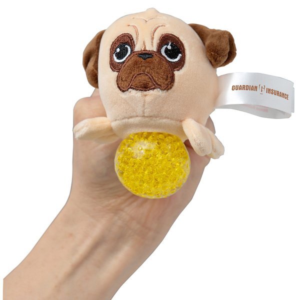 Pug Plush and Gel Stress Buster™