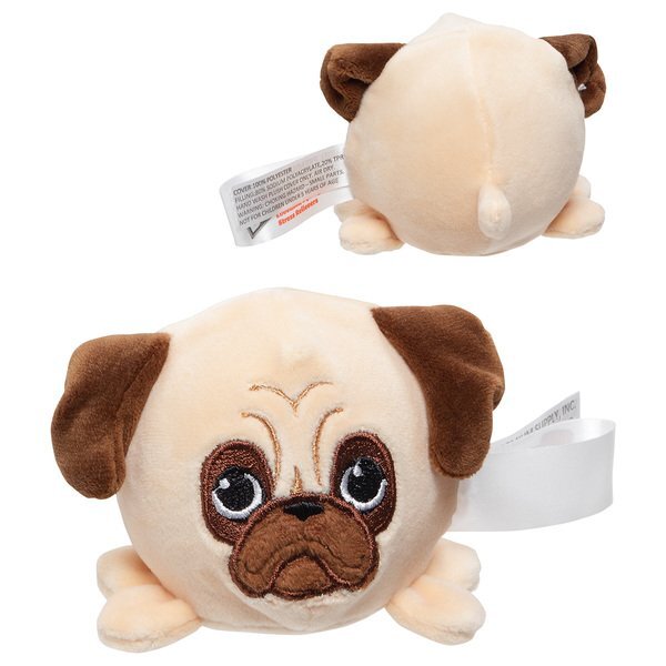 Pug Plush and Gel Stress Buster™
