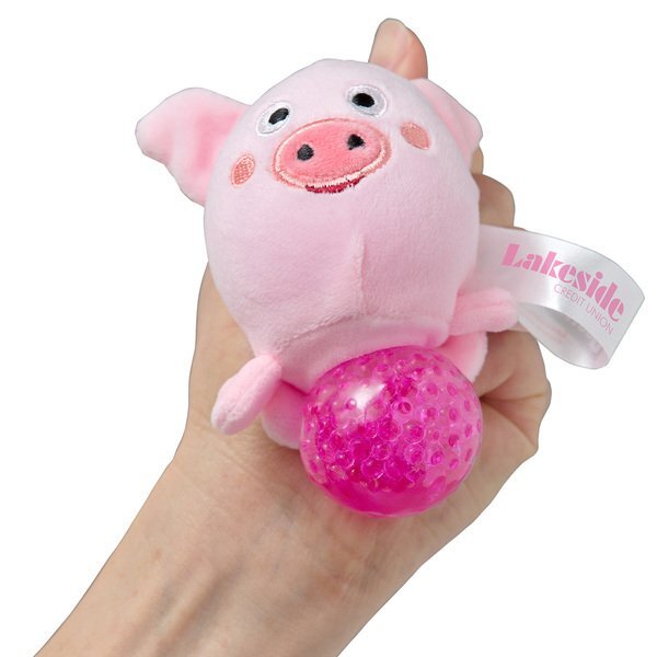 Pig Plush and Gel Stress Buster™