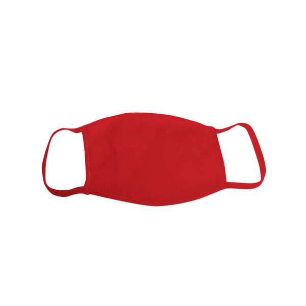 Bayside USA Cotton 3 Ply Reusable Face Mask w/ Screen Imprint