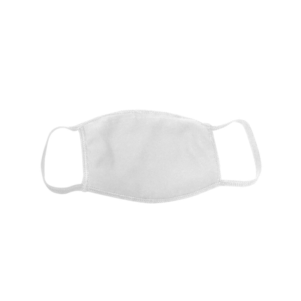 Bayside USA Cotton 3 Ply Reusable Face Mask w/ Screen Imprint