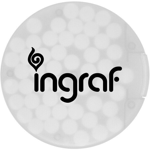 Round Credit Card Sugar Free Mints