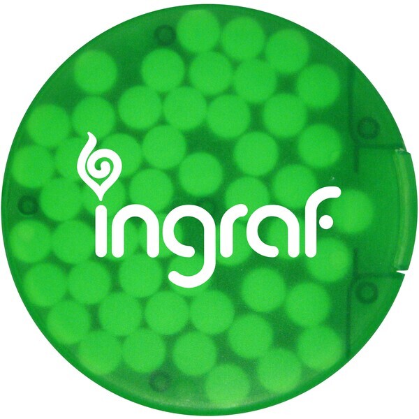 Round Credit Card Sugar Free Mints