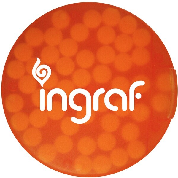 Round Credit Card Sugar Free Mints