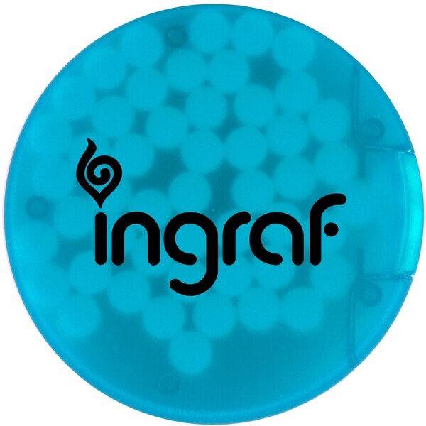 Round Credit Card Sugar Free Mints