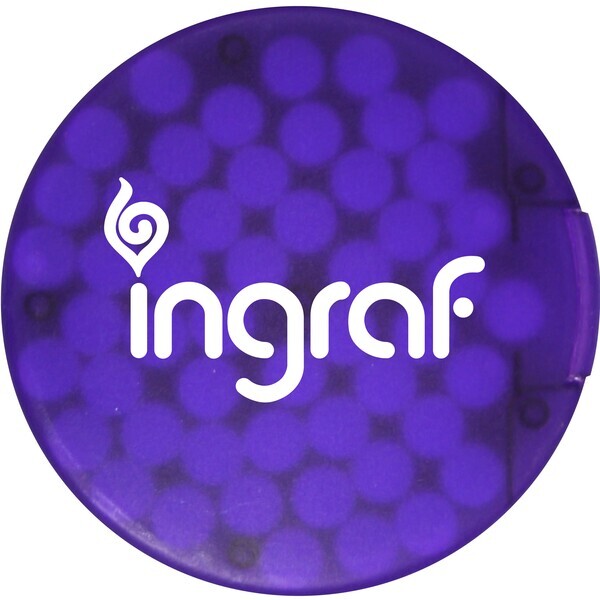 Round Credit Card Sugar Free Mints