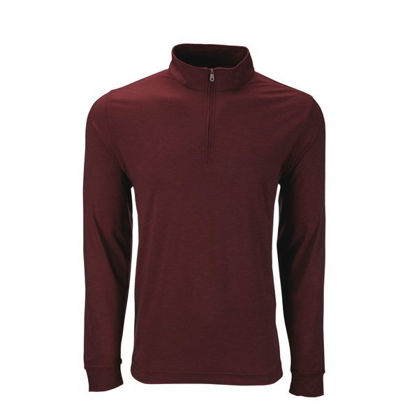 Vansport™ Zen Heather Jersey Men's Zip Pullover
