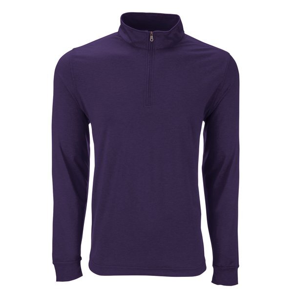 Vansport™ Zen Heather Jersey Men's Zip Pullover