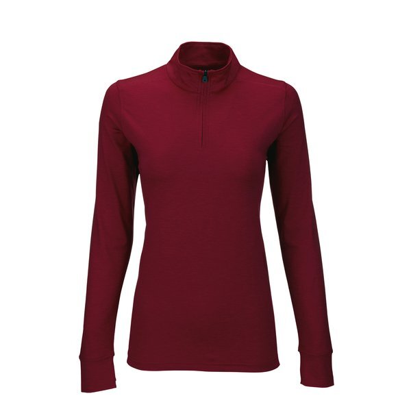 Vansport™ Zen Heather Jersey Ladies' Zip Pullover