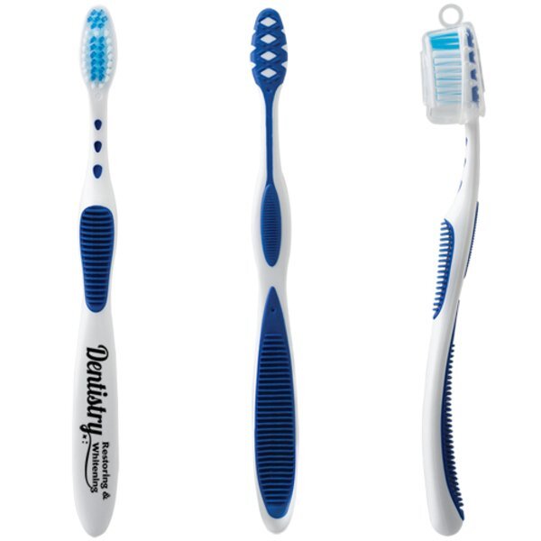Soft Grip Toothbrush w/ Cap Cover