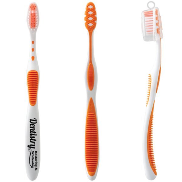 Soft Grip Toothbrush w/ Cap Cover