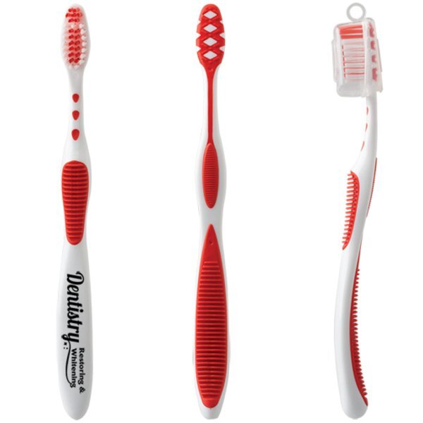 Soft Grip Toothbrush w/ Cap Cover