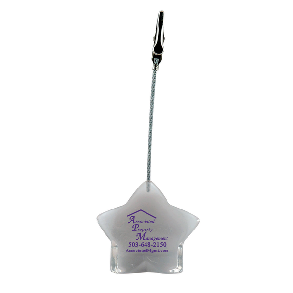 Star Shaped Note Holder Clip