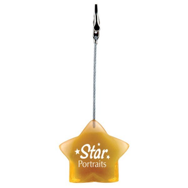 Star Shaped Note Holder Clip