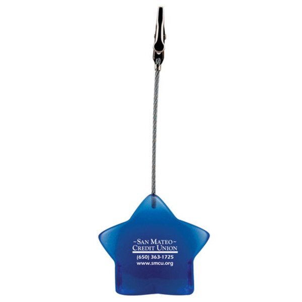 Star Shaped Note Holder Clip
