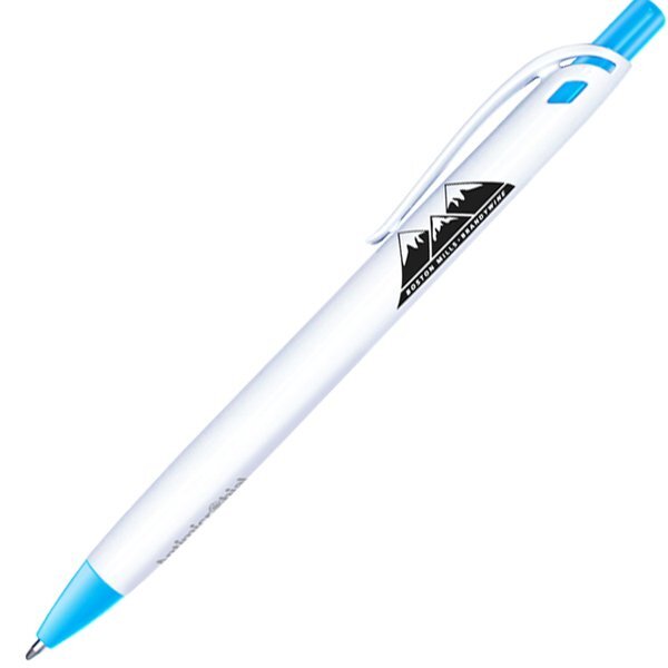 MicroHalt Click Action White Pen