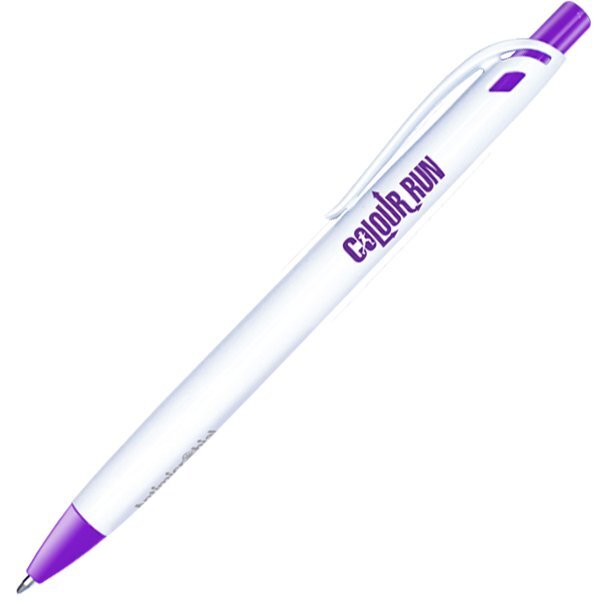 MicroHalt Click Action White Pen