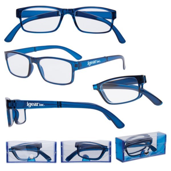 Folding Reading Glasses w/ Case